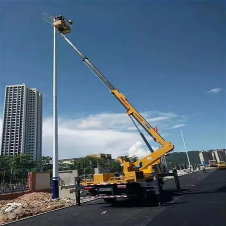 吉利维修路灯的曲臂升降车出租