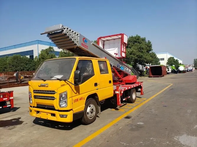 吉利附近云梯车出租 砂石搬运